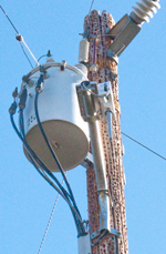 PG&G Smart Meter Repeater on
                              power pole