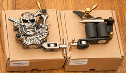 Complete Tattoo
                  Machine Kit - 2 Gun Skull Set