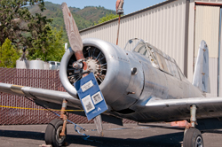 5 June 201
                  Ukiah, CA Airport Day, 1942 Vultee BT-13A