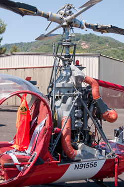 5 June 2015
                  Ukiah, CA Airport Day, Hiller Helicopter N91556 1952
                  UH-12B