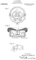 1273351
                              Telephone-receiver, Halsey A Frederick,
                              WE, 1918-07-23