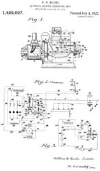 1422027
                        Automatic electric generating unit, William W
                        Bucher, Kohler, 1922-07-04
