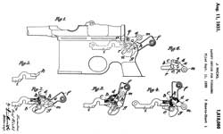 1818086 Safety
                      device for firearms, Nickl Josef, Mauser Werke,
                      1931-08-11, - Broom Handle