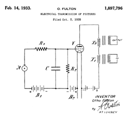 1897796
                      Electrical Transmission of Pictures, Otho Fulton,
                      App: 1923-08-03