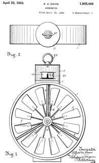 1905444
                            Anemometer, Alfred U Davis, Davis Instr Mfg
                            Co, 1933-04-25