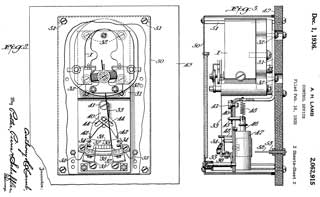 2062915 Control
                      device, Anthony H Lamb, Weston Electric Instrument
                      Corp,1936-12-01