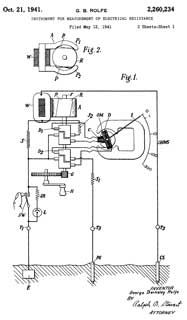 2260234
                    Instrument for measurement of electrical resistance,
                    Berkeley George (Evershed Vignoles Ltd), Oct 21,
                    1941