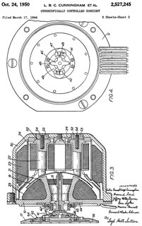 2527245
                              Gyroscopically controlled gunsight, Ford
                              Howard, Barnes Jeffery Walton, Sykes Ben,
                              Hancock Maurice, Robinson Bernard Wheeler,
                              Limited Barclays Bank, Ferranti PLC,
                              Filed: 1944-03-17, Pub: 1950-10-24 -