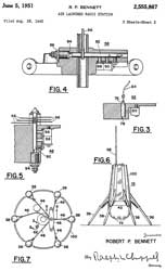 2555867 Air
                      launched radio station, Robert P Bennett, USA,
                      App: 1945-08-28, W.W.II, Pub: 1951-06-05