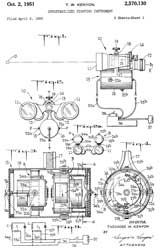 2570130 Gyrostabilized sighting instrument,
                  Theodore W Kenyon, Kenyon Gyro & Electronics,
                  1951-10-02