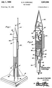 2841084
                              Toy rocket, Orville H Carlisle,
                              1958-07-01