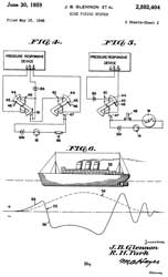 2892404 Mine
                      firing system, James B Glennon, Robert H Park,
                      App: App: 1946-05-15, TOP SECRET, Pub: 1959-06-30,
                      - Pressure trigger