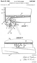 3027025 Apparatus for handling freight in
                    transit, Keith W Tantlinger, Sea Land Service,
                    1962-03-27