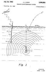 3098993
                        Sonobuoy-bathythermograph system, Coop Jesse J,
                        Jul 23, 1963