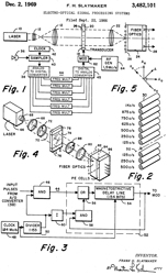 3482101
                      Electro-optical signal processing systems, Frank H
                      Slaymaker, General Dynamics, 1969-12-02