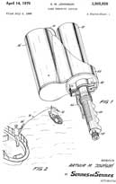 3505926
                          Line Throwing Device, A.M. Johnson (Scientific
                          Prod Corp), Apr 14 1970, 89/1.34 ; 102/504;
                          42/105- similar to the hand held dog training
                          duck launchers