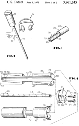 3961245
                              Magnetic locator having improved sensors,
                              Erick O Schonstedt, Schonstedt Instrument
                              Co, 1976-06-01