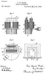 604501, Motor
                        Wattmeter, Carl Daniel Raab (Germany), May 24
                        1898