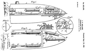 683400 Submarine
                      boat, John P Holland, Sep 24, 1901