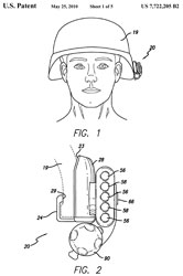 7722205
                    Headgear light, Paul Y. Kim, SureFire LLC,
                    Spplication: 2006-01-12, Pub: 2010-05-25