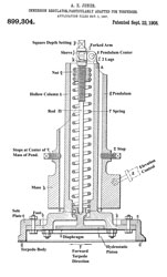Immersion-regulator particularly adapted
                        for torpedoes, Albert Edward Jones, Whitehead
                        & Company,