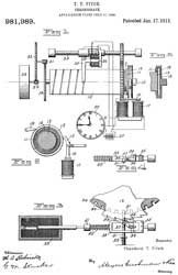 981989 Chronograph, Theodore T Fitch,
                    1911-01-17