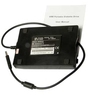 3.5" USB
                      Floppy Drive