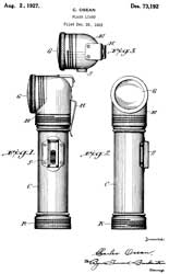 D73192 Flash
                        Light, C. Osean (National Carbon Co), Aug 2,
                        1927