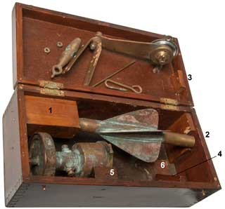 Thomas
                      Walker & Son Excelsior IV Taffrail ship's Log