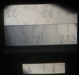 Wild T2 theodolite vertical circle micrometer
                  at zero @ 0
