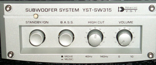Yamaha
                    YST-SW315 Amplified Sub Woofer