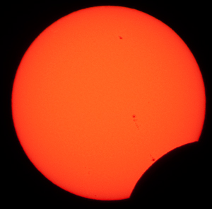 Solar
                        Eclipse 20 May 2012 Ukiah