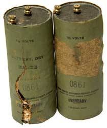 BA-23 No.6 Batteries Date Code: 0861 (Aug 1961)