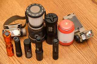 Backup Flashlights
                  that use AA cells