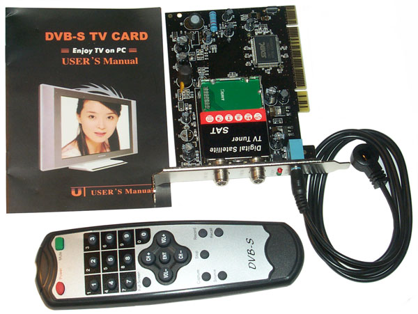 DVB-S Digital Video Broadcast -
              Satellite Receiver Computer PCI bus