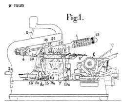 FR775275
                          (eSpaceNet) Perfectionnements aux machines 
                          crire  barillet mobile, Heady, 1934-12-22, -
                          Indexing Typewriter,