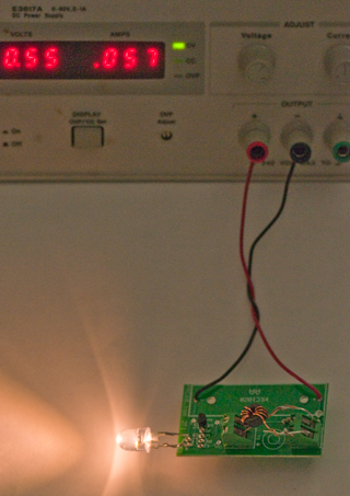 Joule Thief
                  Experimenter's PCB No. 2