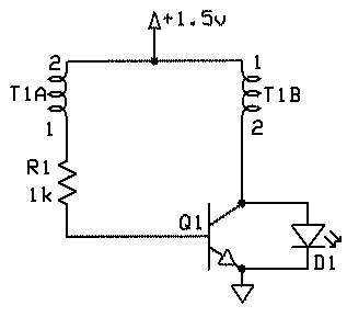 Joule Thief Schematic