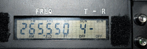 LST-5B display 1. Frequency