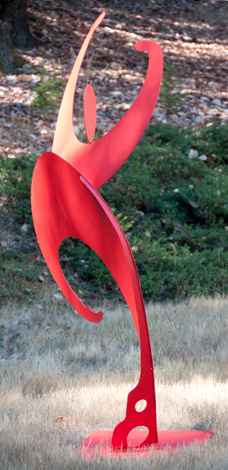 Sculpture "Dancer" by Marc Gengoux Aug
                2013