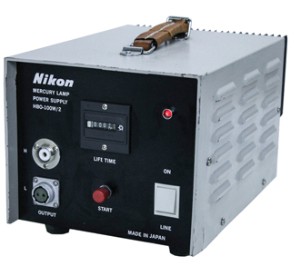 Nikon
                    HBO-100w/2 Mercury Arc Power Supply