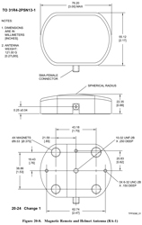 RA-1 Magnetic Mount Remote Antenna p/n:
                          13499-013-1981-010, NSN: 5985-01-502-6692