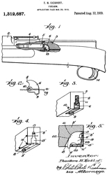 1312687
                      Firearm, Theodore H Eickhoff, Auto Ordnance,
                      1919-08-12