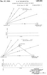 1981884 System for detecting objects by radio,
                  Hyland Lawrence A, Taylor Albert H, Young Leo C, Nov
                  27, 1934