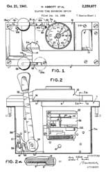 2259677 Elapsed
                      Time Recording Device, Henry Abbott, Oct 21, 1941