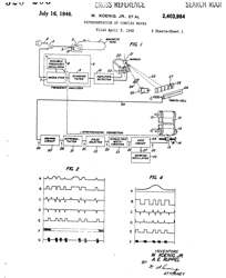 2403984
                      Representation of complex waves, Jr Walter Koenig,
                      Alfred E Ruppel, Bell Labs, App: 1945-04-03