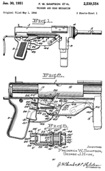 2539554 Trigger
                      and sear mechanism, Frederick W Sampson, George J
                      Hyde, GM, App:1944-05-01