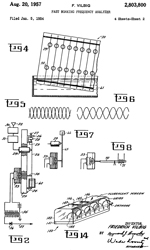 2803800
                              Fast Working Frequency Analyzer, Friedrich
                              Vilbig, Air Force, App: 1954-01-05