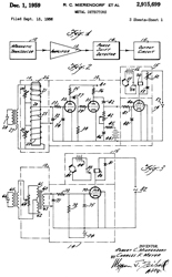 2915699 Metal
                      detectors, Robert C Mierendorf, Charles F Meyer,
                      Schneider (Square D), 1959-12-01