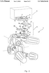 7828256 Quick device for video and photographic
                  equipment, Manfrotto